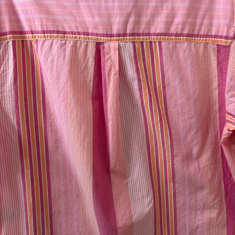 GAP Pink Striped Button-Down Shirt - Picture 13 of 16